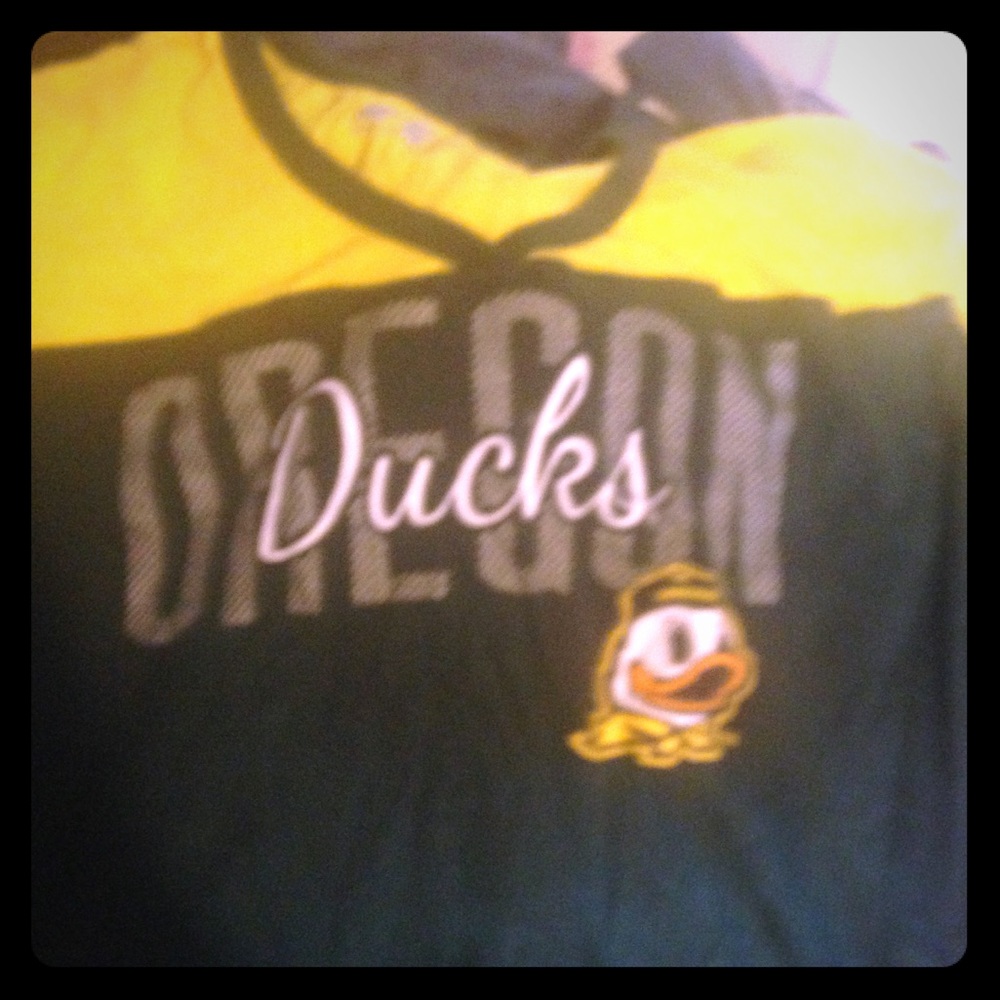 Oregon duck women's v neck team apparel